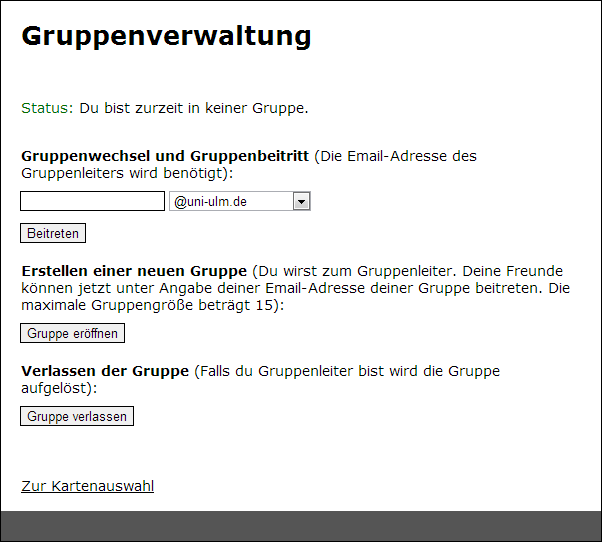 Gruppenverwaltung